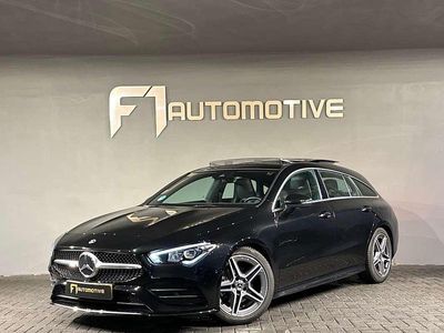 Occasion Mercedes CLA180 Shooting Brake AMG 136 PK (100 kW) 2019 Zwart (metallic) Stationwagen