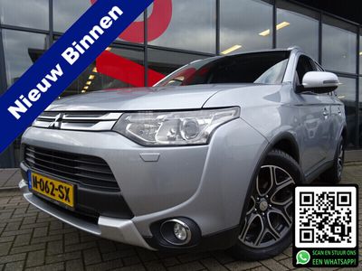 tweedehands Mitsubishi Outlander 2.0 Instyle 4WD / AUTOMAAT / 7 PERSOONS / LEDER /TREKHAAK / NAVIGATIE / VIERSEIZOENEN BANDEN