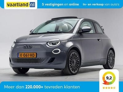 Grijs (metallic) Occasion 2020 Fiat 500e La Prima Cabriolet | € 17.745 (Eerlijke prijs)