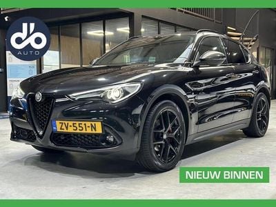 Zwart Gebruikt 2019 Alfa Romeo Stelvio Tech Edition SUV | € 24.934