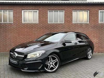 Occasion Mercedes CLA180 Shooting Brake OrangeArt Edition 122 PK (89 kW) 2015 Zwart Stationwagen