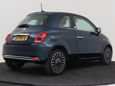 Blauw Occasion 2018 Fiat 500 Lounge Hatchback | € 8.699 (Eerlijke prijs)