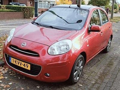 Rood Gebruikt 2013 Nissan Micra S MPV | € 6.500 (Eerlijke prijs)