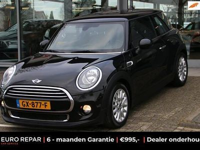 Zwart Gebruikt 2015 Mini Cooper Hatchback | € 10.995 (Super prijs)
