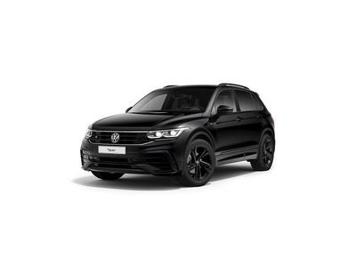 Zwart Gebruikt 2021 VW Tiguan R-line SUV | € 39.389 (Eerlijke prijs)