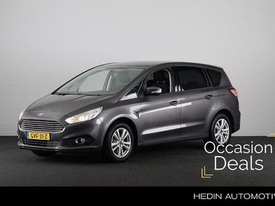 Grijs, metallic lak Occasion 2017 Ford S-MAX S MPV | € 22.495 (Duur)