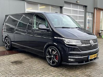 tweedehands VW Transporter 2.0 TDI DSG 4Motion 200pk Dubbele cabine Bulli 2x Electrische schuifdeur Led ACC Stoelverwarming L2 H1 Leder Navi Vol !! Euro 6