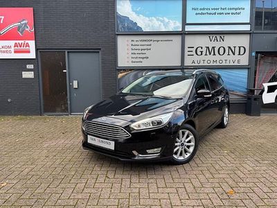 Zwart Gebruikt 2015 Ford Focus Titanium Stationwagen | € 8.950 (Eerlijke prijs)