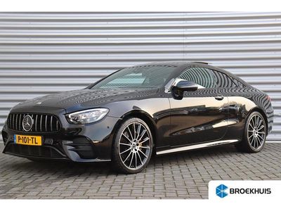 Zwart Occasion 2022 Mercedes E200 AMG line Coupé | € 52.895
