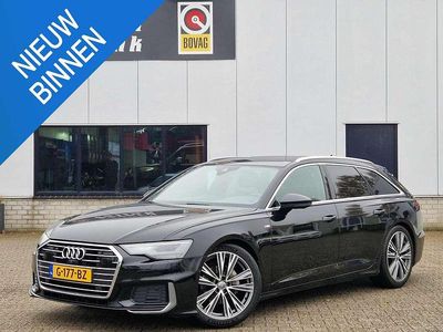 Zwart Gebruikt 2018 Audi A6 Design Stationwagen | € 26.600 (Iets duurder)