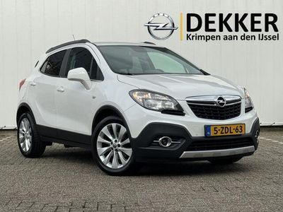 tweedehands Opel Mokka 1.4 T Cosmo NAVI 18'' Parelmoer wit Met trekhaak