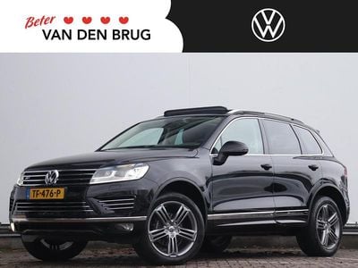 Zwart Gebruikt 2017 VW Touareg Exclusive SUV | € 38.195