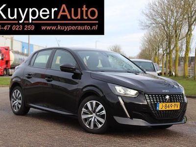 Zwart (metallic) Gebruikt 2020 Peugeot 208 Active Hatchback | € 11.450 (Goede deal)