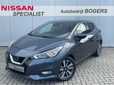 tweedehands Nissan Micra 1.0 IG-T N-Connecta Navigatie, Climate Control, Cruise Control, 16"Lm, Achteruitrijcamera