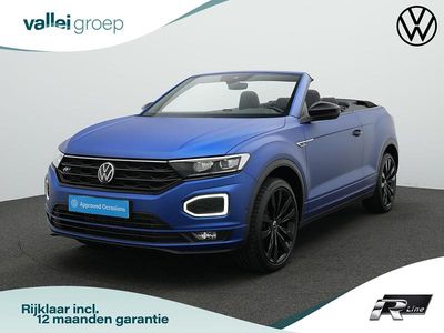 Blauw Occasion 2021 VW T-Roc Cabriolet R-line Edition Cabriolet | € 33.900 (Iets duurder)