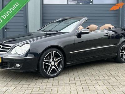 tweedehands Mercedes 200 CLK-KLASSE CabrioletK. - 184pk Elegance | AUTOMAAT | AMG Velgen | Leer |