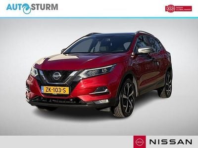 Rood Occasion 2019 Nissan Qashqai Tekna+ SUV | € 17.940 (Eerlijke prijs)