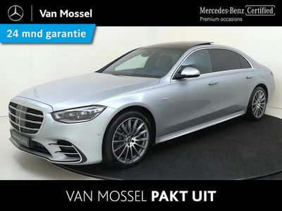 Zilver Gebruikt 2025 Mercedes S580 AMG line Sedan | € 134.945 (Eerlijke prijs)