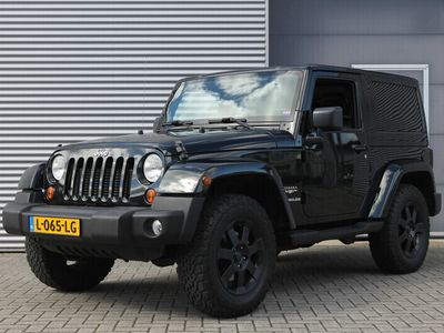 tweedehands Jeep Wrangler 2.8 CRD Sahara I AUT. I 4WD I LEDER I HARDTOP I SOFTTOP