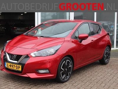 Occasion Nissan Micra Tekna 93 PK (68 kW) 2021 Rood Hatchback