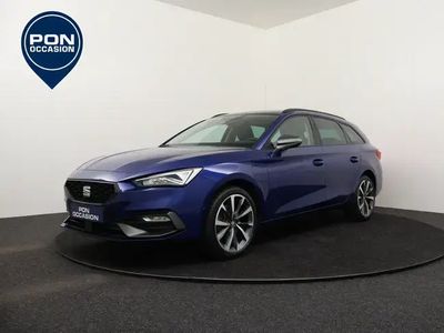 Blauw, metallic lak Gebruikt 2021 Seat Leon FR Stationwagen | € 23.950 (Iets duurder)