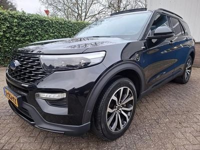 Zwart Occasion 2021 Ford Explorer ST-Line SUV | € 35.995 (Eerlijke prijs)