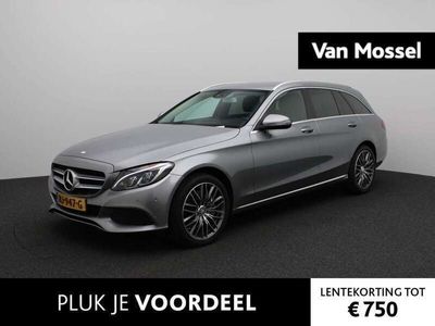 tweedehands Mercedes C350 Estate e Lease Edition | Half-Leder | Navi | ECC |