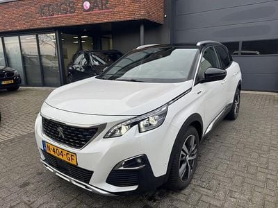 Wit Gebruikt 2018 Peugeot 3008 GT-line SUV | € 13.995 (Super prijs)