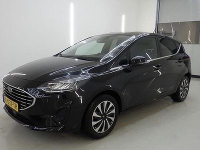 Occasion Ford Fiesta Titanium 125 PK (91 kW) 2022 Zwart (metallic) Hatchback