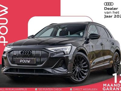 Zwart (metallic) Occasion 2020 Audi e-tron SUV | € 30.450 (Iets duurder)