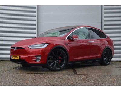 Rood Gebruikt 2018 Tesla Model X Performance SUV | € 49.999