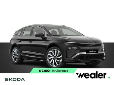 Zwart Nieuw 2025 Skoda Enyaq iV Selection SUV | € 50.890 (Iets duurder)