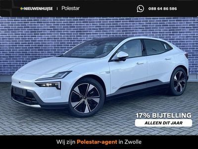 Wit Nieuw 2025 Polestar 4 Long Range Dual motor SUV | € 64.899 (Eerlijke prijs)