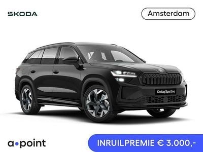 Zwart Nieuw 2026 Skoda Kodiaq Business Line SUV | € 54.888 (Eerlijke prijs)