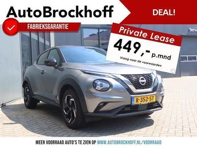 tweedehands Nissan Juke 1.0 DIG-T N-Connecta | Park & Ride Pack | Cruise | Climate | 17inch L.M. Velgen | Keyless Entry