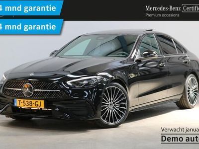 tweedehands Mercedes C180 AMG Line Panorama dak