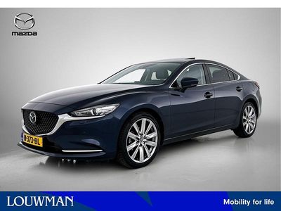 Blauw metallic Occasion 2021 Mazda 6 Luxury Sedan | € 26.795 (Eerlijke prijs)
