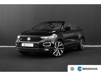 Zwart Gebruikt 2021 VW T-Roc Cabriolet R-line Cabriolet | € 28.840 (Eerlijke prijs)