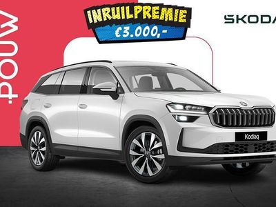 Wit, metallic lak Nieuw 2025 Skoda Kodiaq Business Line SUV | € 55.750 (Eerlijke prijs)