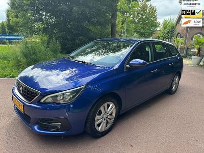 Occasion Peugeot 308 SW Allure 131 PK (96 kW) 2019 Blauw Stationwagen