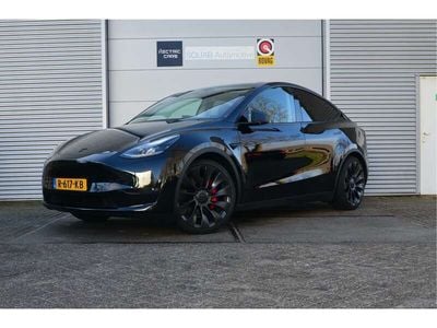 Zwart Occasion 2022 Tesla Model Y Performance SUV | € 42.499 (Duur)