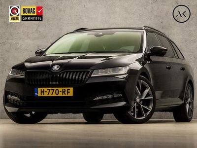 Zwart Occasion 2020 Skoda Superb SportLine Stationwagen | € 23.945 (Iets duurder)