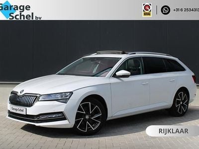 Wit Gebruikt 2021 Skoda Superb Style Stationwagen | € 24.950 (Eerlijke prijs)