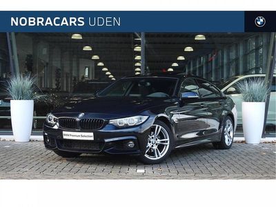 M carbonschwarz (donker zwart metallic) Gebruikt 2021 BMW 418 Gran Coupé Comfort Edition Coupé | € 28.950 (Eerlijke prijs)