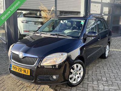 Zwart Gebruikt 2008 Skoda Fabia Sport Stationwagen | € 1.950