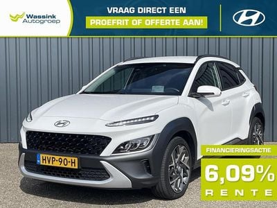 Wit Occasion 2021 Hyundai Kona SUV | € 23.035 (Eerlijke prijs)
