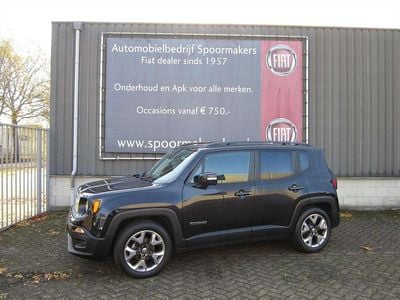 Occasion Jeep Renegade Longitude 140 PK (102 kW) 2018 Zwart SUV