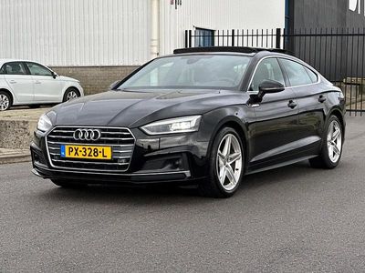 Zwart Occasion 2017 Audi A5 Sportback S-Line Hatchback | € 24.950