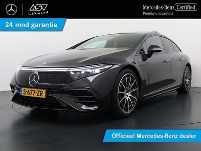 Grijs Gebruikt 2023 Mercedes EQS450+ AMG line Hatchback | € 69.880 (Duur)