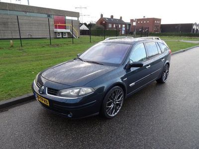 Groen, metallic lak Gebruikt 2007 Renault Laguna GrandTour Initiale Stationwagen | € 1.895